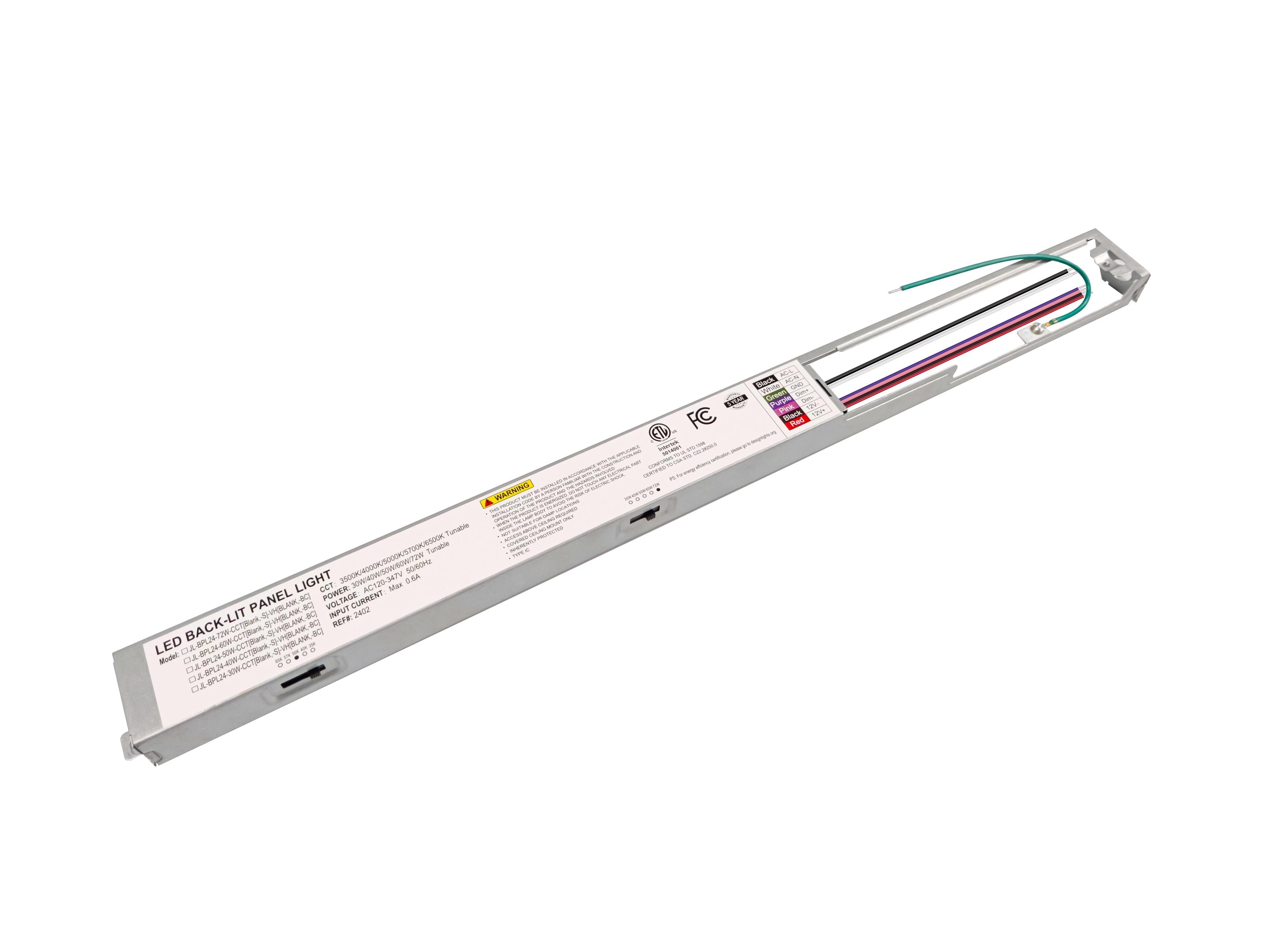 LED Driver DSY 120-347VAC 25-52VDC 72W 1.38A Dimmable 0-10VDC UL