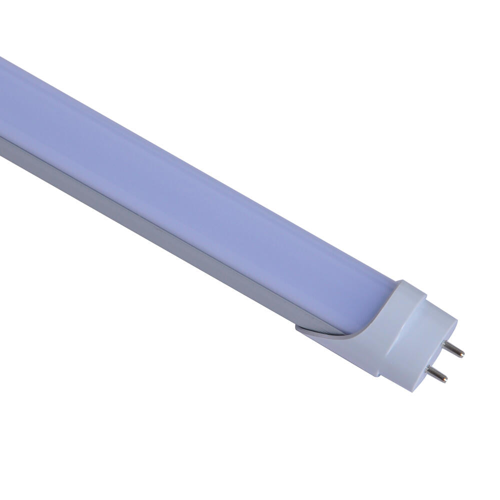 (Vente finale) T8 4ft G13 pins 22W 100-277V 50K aluminium frosted lens type B single/both ends wirin