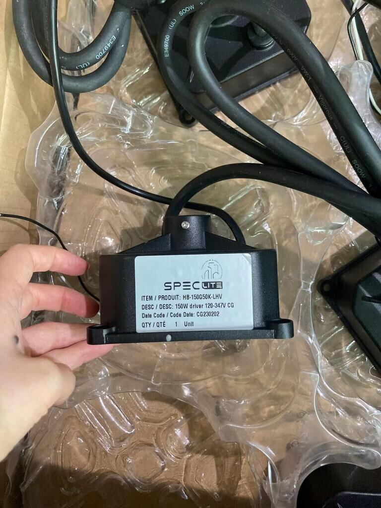 Pilote LED CGT 120-347 VCA 120 VCC 150 W 0,77 A Gradable 0-10 VCC IP65