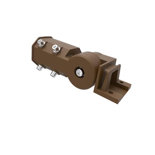 Adjustable slip fitter for round pole 2.5” max