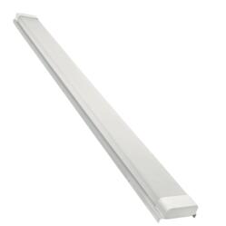 Luminaire linéaire Retrofit 4 pi 65-60-50-40-30 W 120-347 V 35-40-50-57-65 K blanc givré, intensité variable 0-10 V