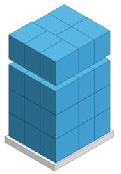 Emergency light dual-head 1.6W 120-347V battery 120mins 1W