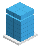 Flood light 100W 120-347V 57K bronze clear 120 deg. int. photo.