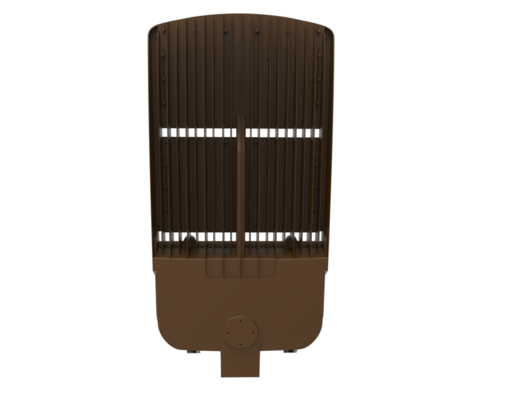 Éclairage de zone V3 500-450-400 W 100-277 V Bronze 57 K transparent, culot à mouvement 3M, verrouillage par rotation (photo)