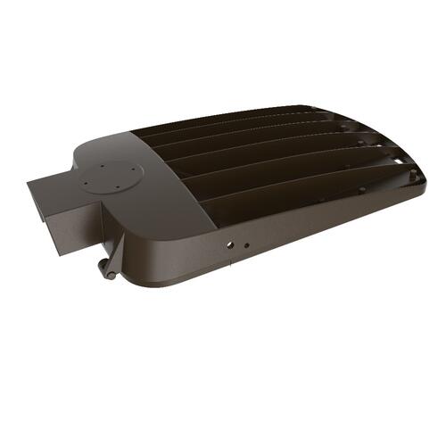 Éclairage de zone 150-100-70 W 120-347 V Bronze 30-40-50 K transparent, culot à mouvement 3M, culot à cellule photoélectrique