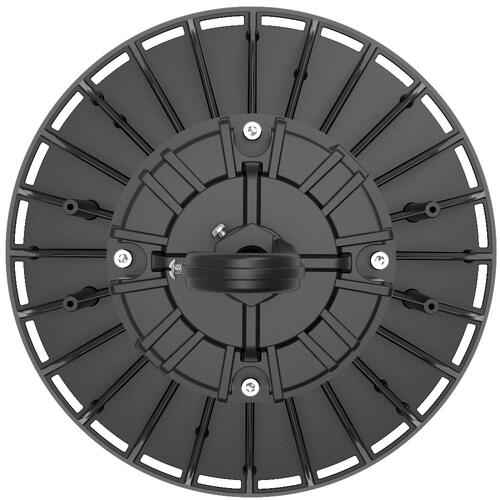 UFO highbay V3 240-200-150W 120-347V 50K black clear 90 deg. motion base dim 0-10V