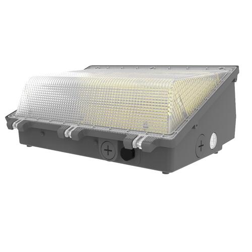 (Vente finale) Wall pack V2 120-100-80W 120-347V 30-40-50K bronze clear 120 deg. int. photo.