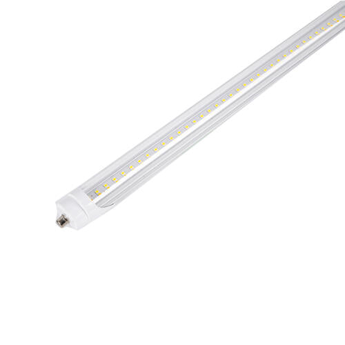 [10pk] T8 8ft 40-36-32-28-24-20W 120-347V 27-35-40-50-60-65K 1-pin both ends wiring clear Type A+B