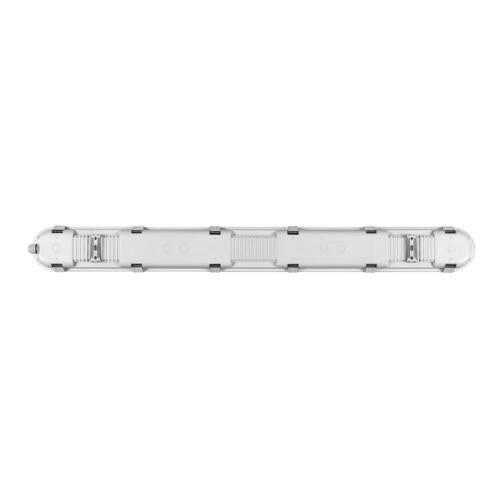 Étanche à la vapeur, 4 pi, 48-42-36 W, 120-347 V, 30-40-50 K, blanc givré, 12 V CC, intensité variable 0-10 V