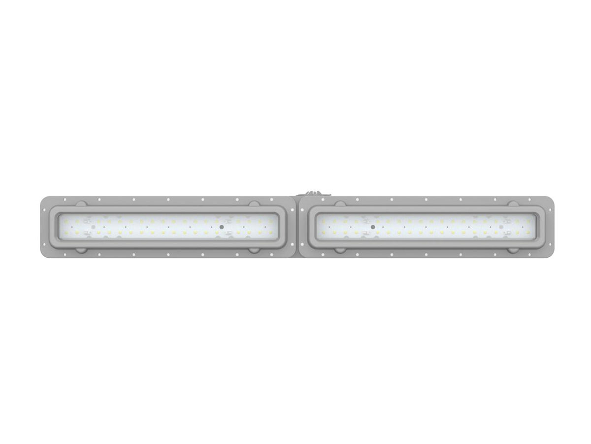 Explosion Proof 4FT Linear Shape Clear Gray 120-347V 4000-5000-6500K 80-60-40W C1D1 IP66 VE
