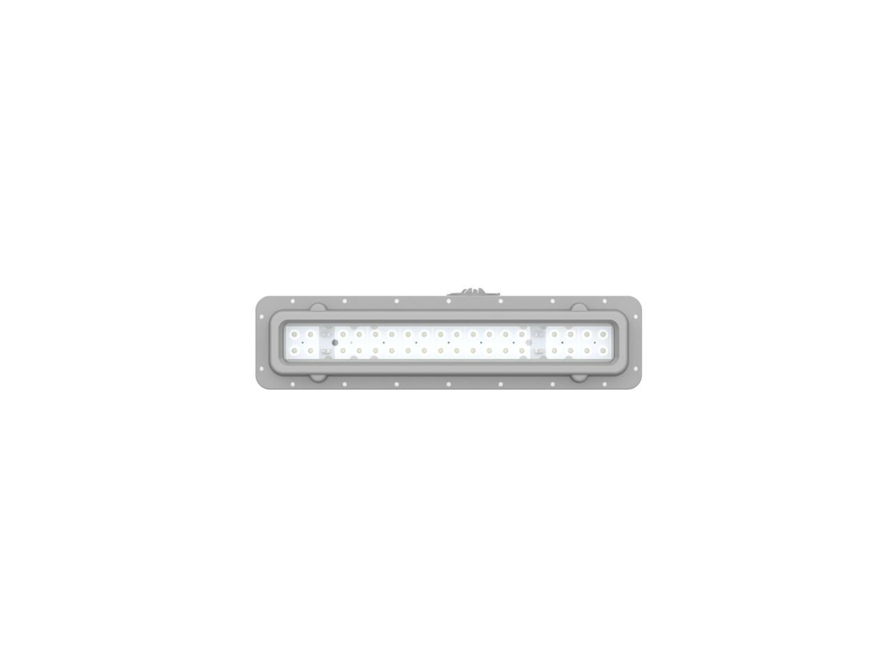 Explosion Proof 2FT Linear Shape Clear Gray 120-347V 4000-5000-6500K 60-50-40W C1D1 IP66 VE