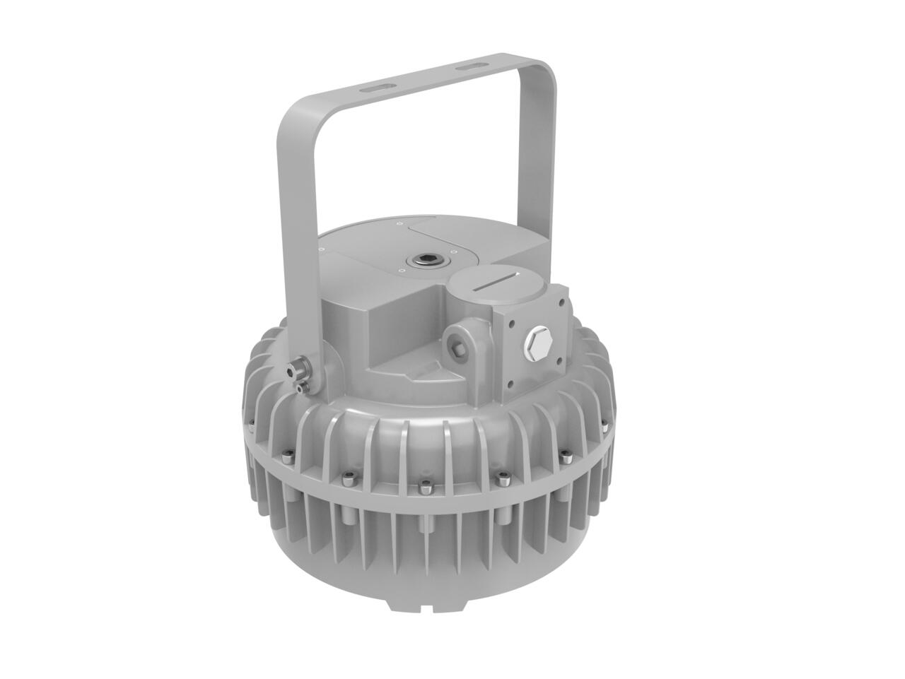 Explosion Proof UFO 200-150-120W 120-347V 40-50-65K Gray Clear C1D1 IP66