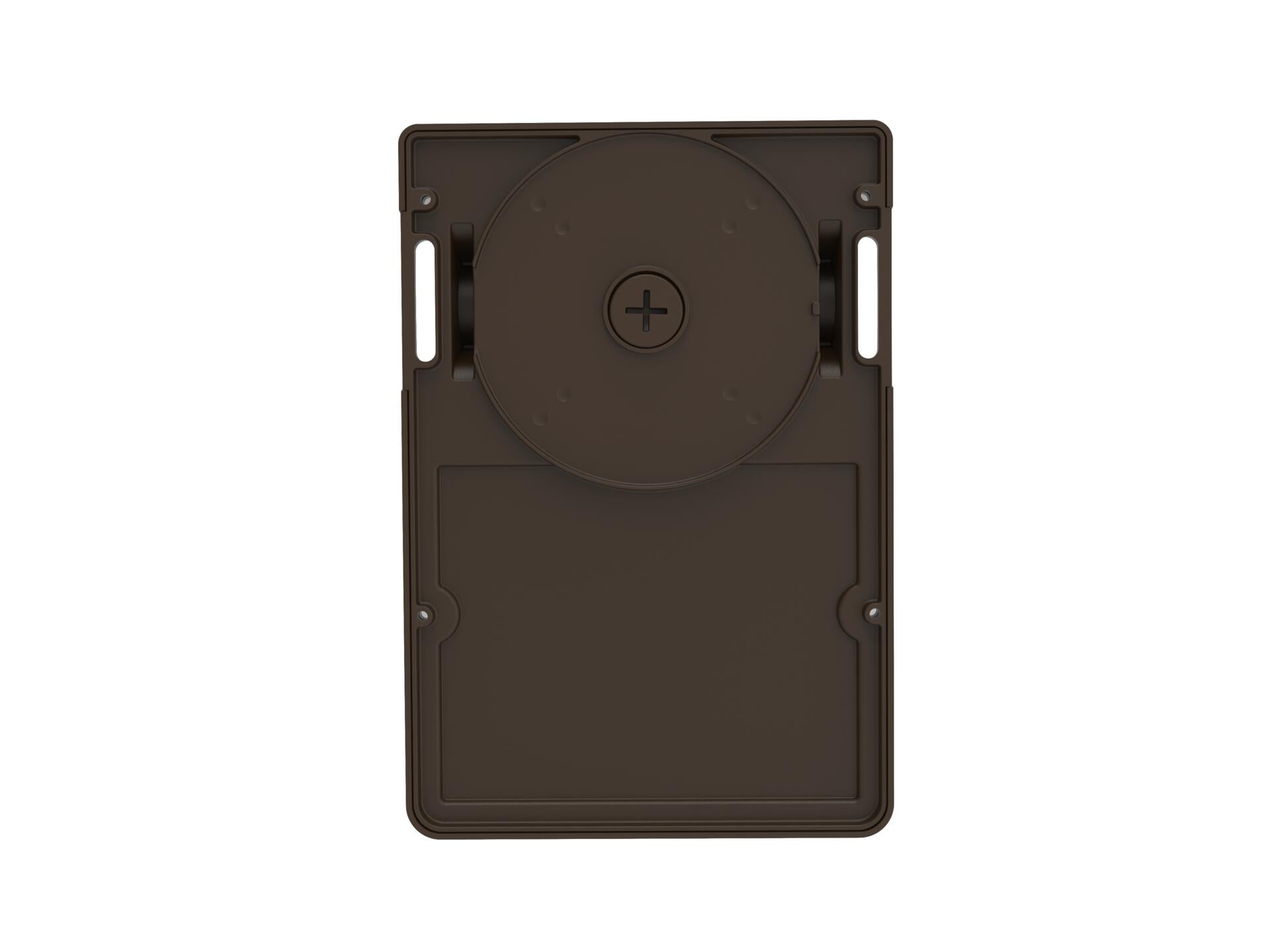 Wall pack mini 120 deg. 30-25-18W 120-347V 30-40-50K bronze clear int. photo.
