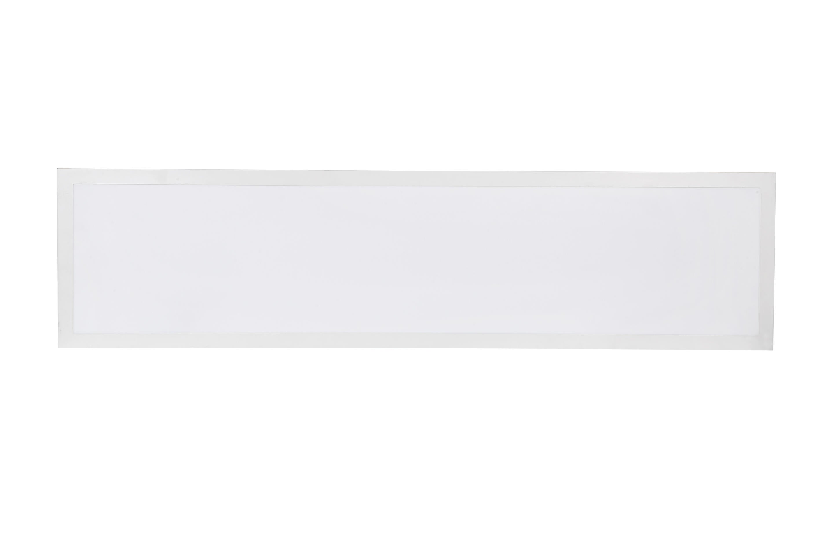 Lot de 2 Panneau lumineux 1 x 4 pi 40-30-25-20-15 W 120-347 V 30-40-50-57-65 K Blanc givré intensité variable 0-10 V
