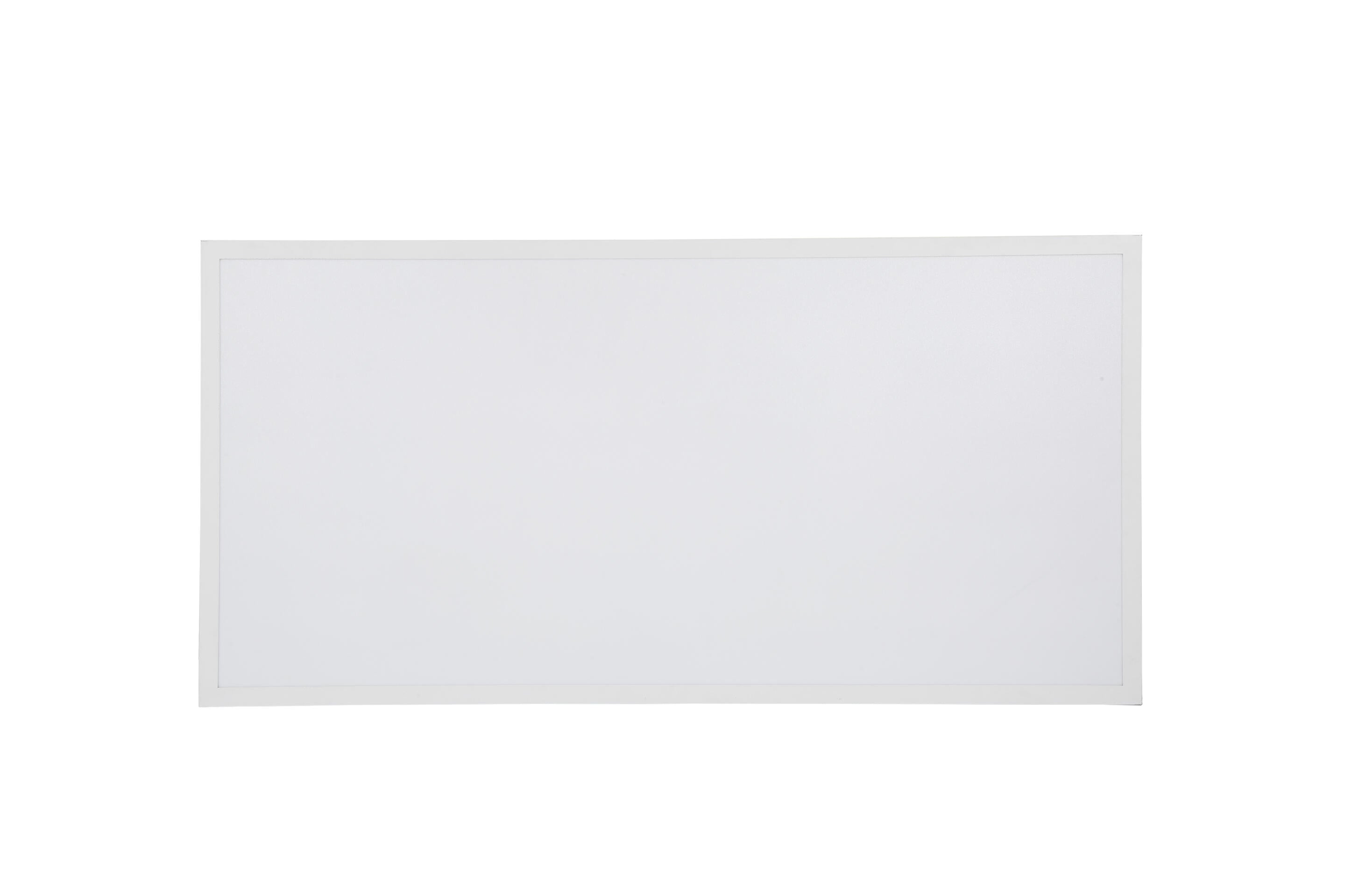 Lot de 2 Panneau lumineux 2 x 1,2 m 72-60-50-40-30 W 120-347 V 30-40-50-57-65 K Blanc givré intensité variable 0-10 V