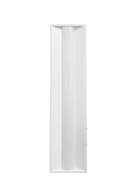 [2pk] Troffer Light 1x4' 40-30-25-20-15W 120-347V 35-40-50-57-65K white frost dim 0-10V