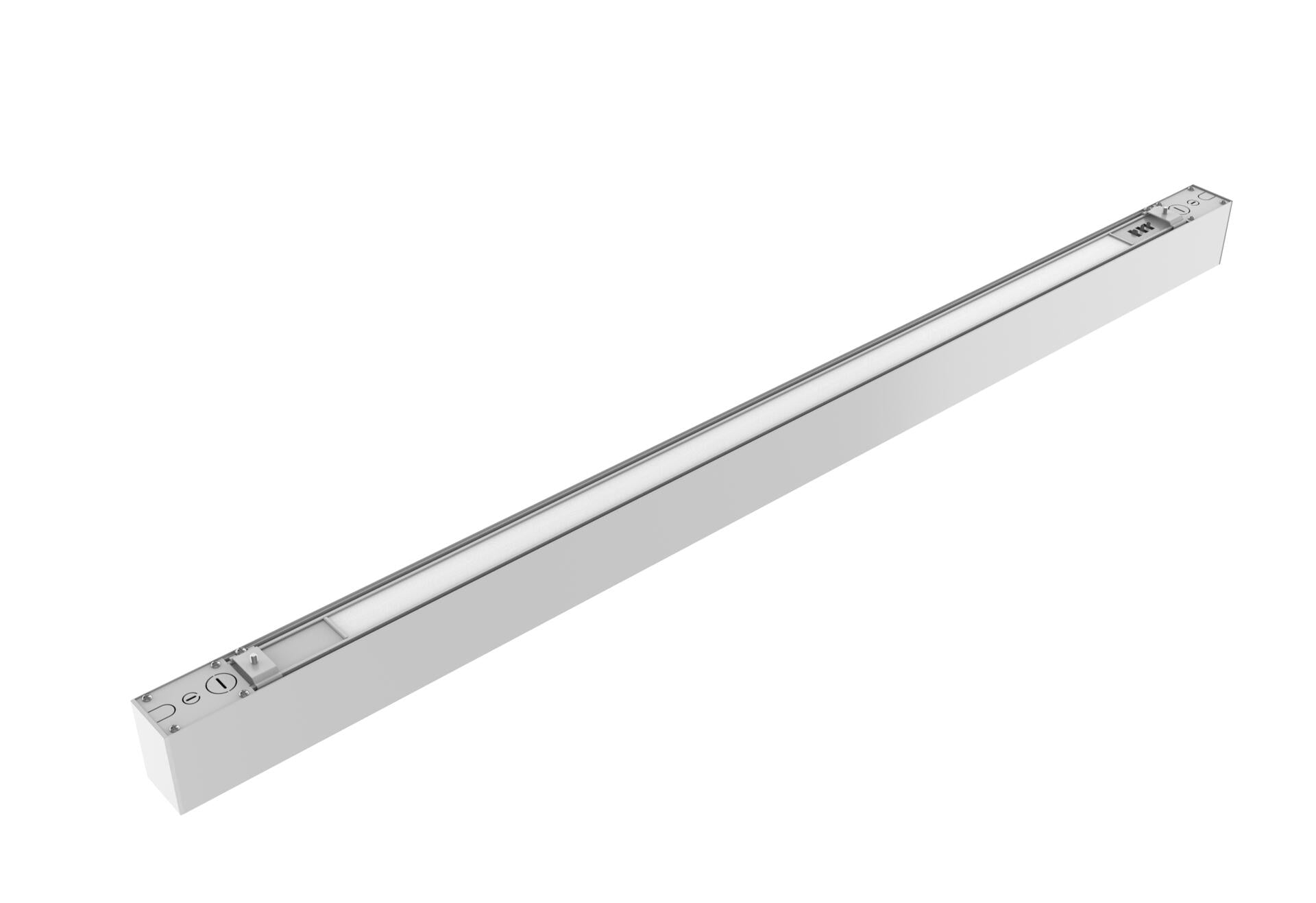 Arch Linear 4ft 50-40-35-30-25W 120-347V 27-35-40-50-50-57K white frost dim 0-10V motion ready 12VDC