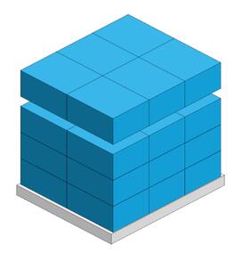 Emergency light running man ABS white 120-347V 120 mins NiCad 1.5W + 2x1.0W