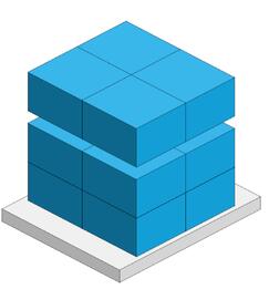 Emergency light dual-head 1.6W 120-347V battery 120mins 1W