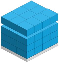 Wall pack SS 60-40-30W 120-347V 30-40-50K bronze clear 120 deg. DC12V int. photo.