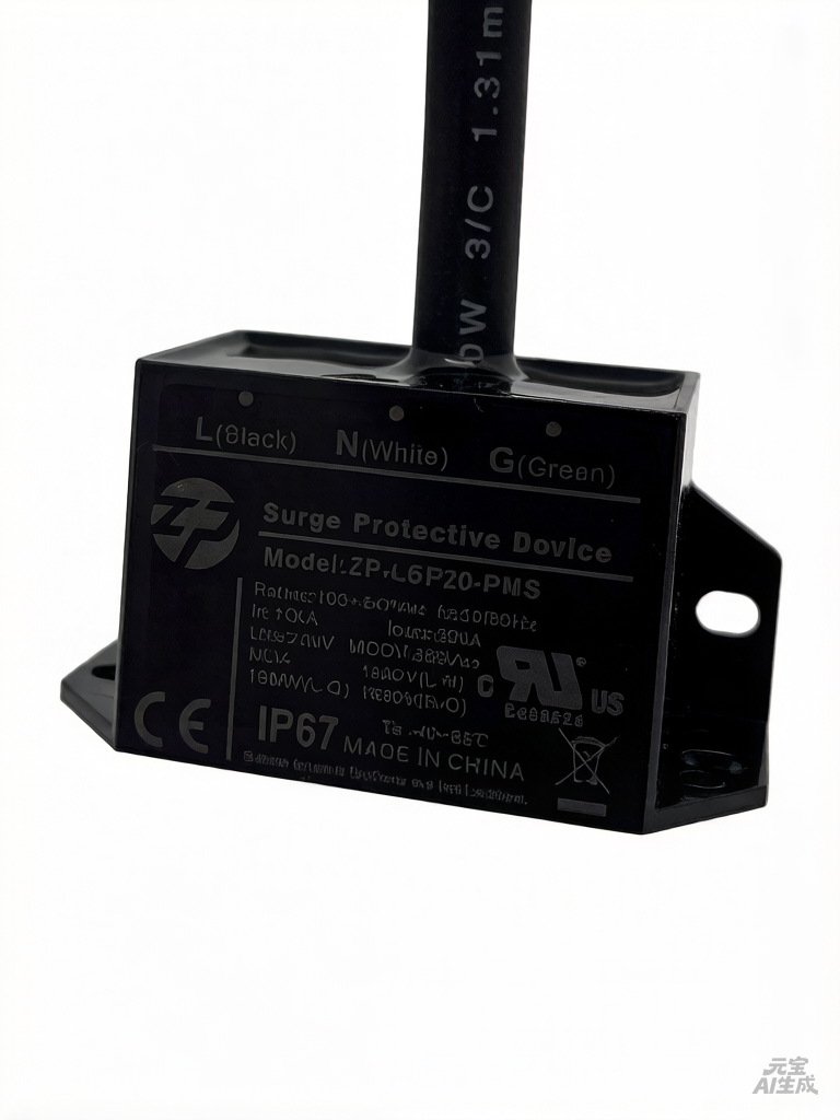 Surge Protector 20KV 20KA parallel connection 120-347V With Quick Connector cUL
