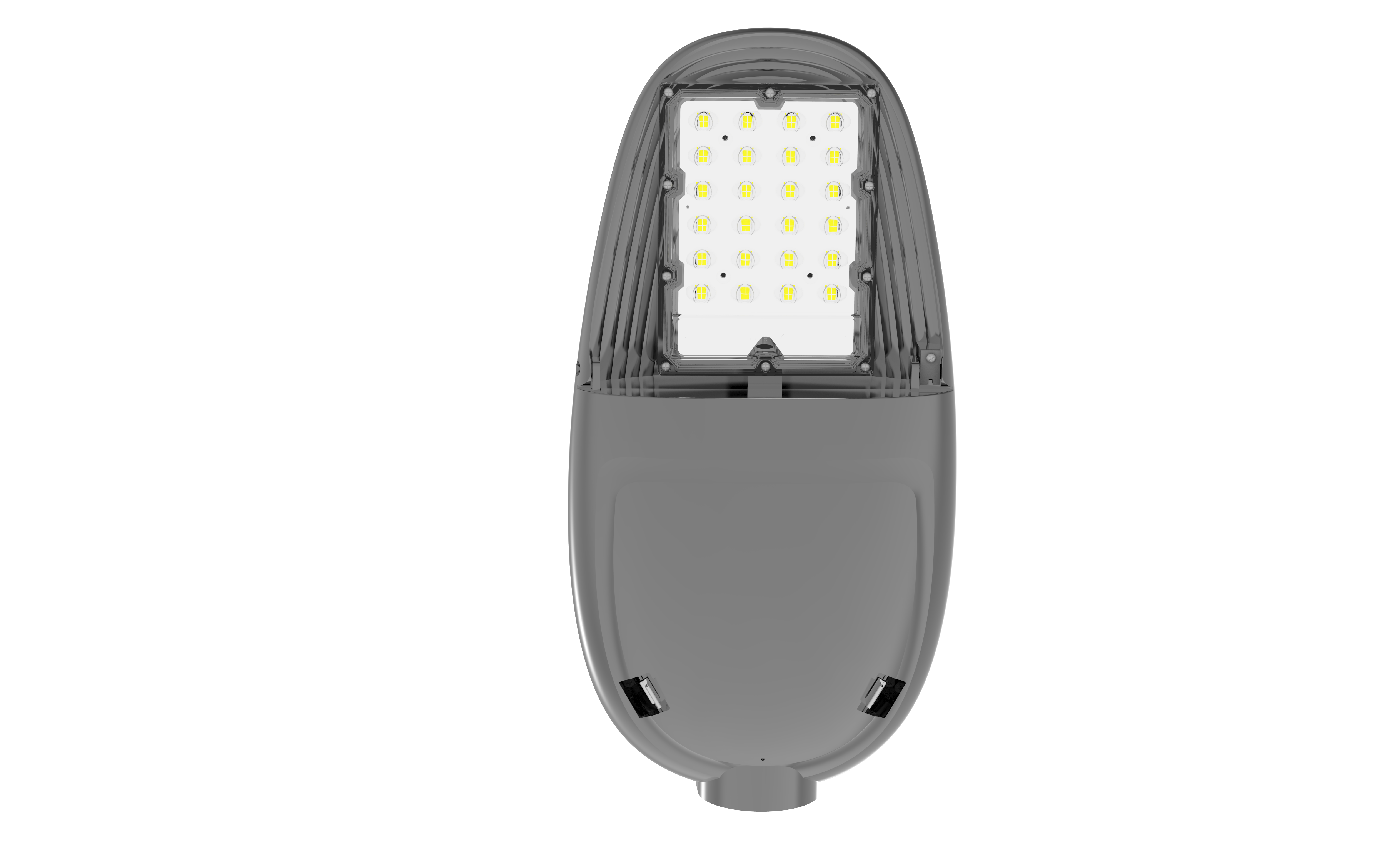 Street light type3M 70W 100-277V 40K grey clear 3pin twist lock photo