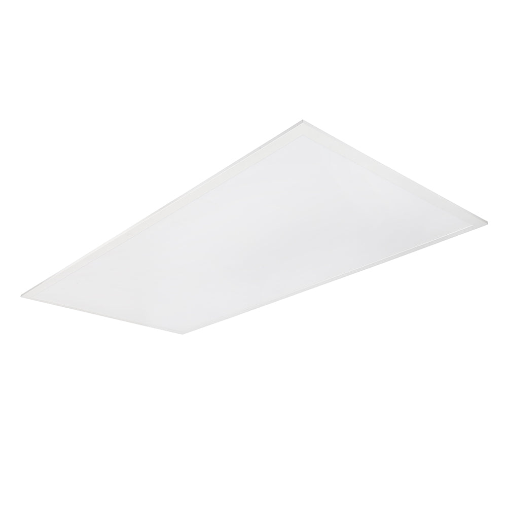 Lot de 2 Panneau lumineux 2 x 4 pi 72-60-50-40-30 W 120-347 V 30-40-50-57-65 K Blanc givré intensité variable 0-10 V