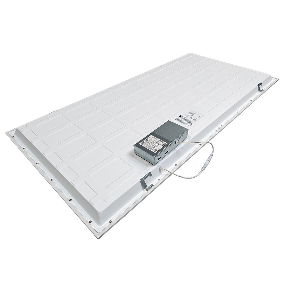 [2pk] Panel light 2x4' frost white 120-347V 3000-4000-5000-5700-6500K 72-60-50-40-30W  dim 0-10V HL V2