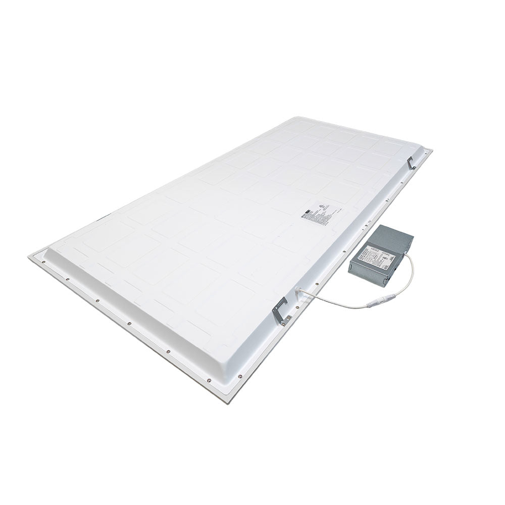 [2pk] Panel light 2x4' frost white 120-347V 3000-4000-5000-5700-6500K 72-60-50-40-30W  dim 0-10V HL V2