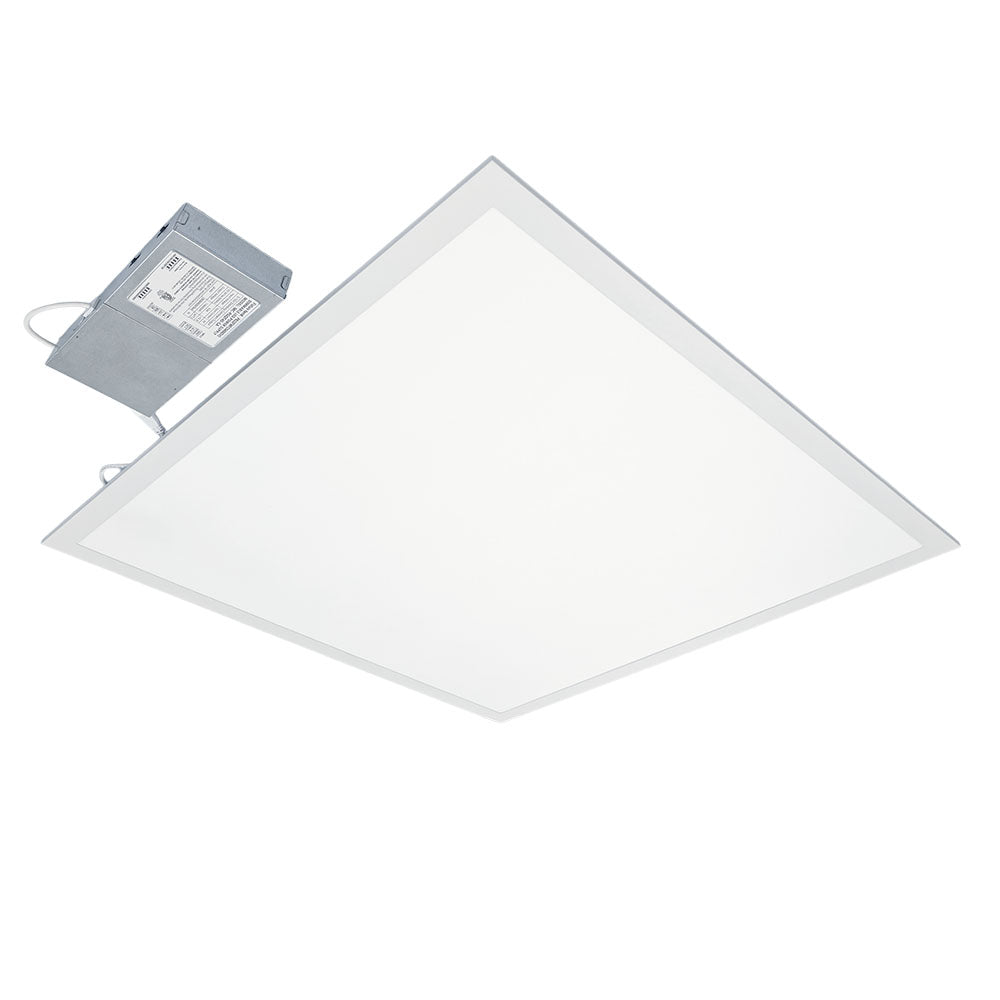 [2pk] Panel light 2x2' 40-30-25-20-15W 120-347V 30-40-50-57-65K white frost dim 0-10V