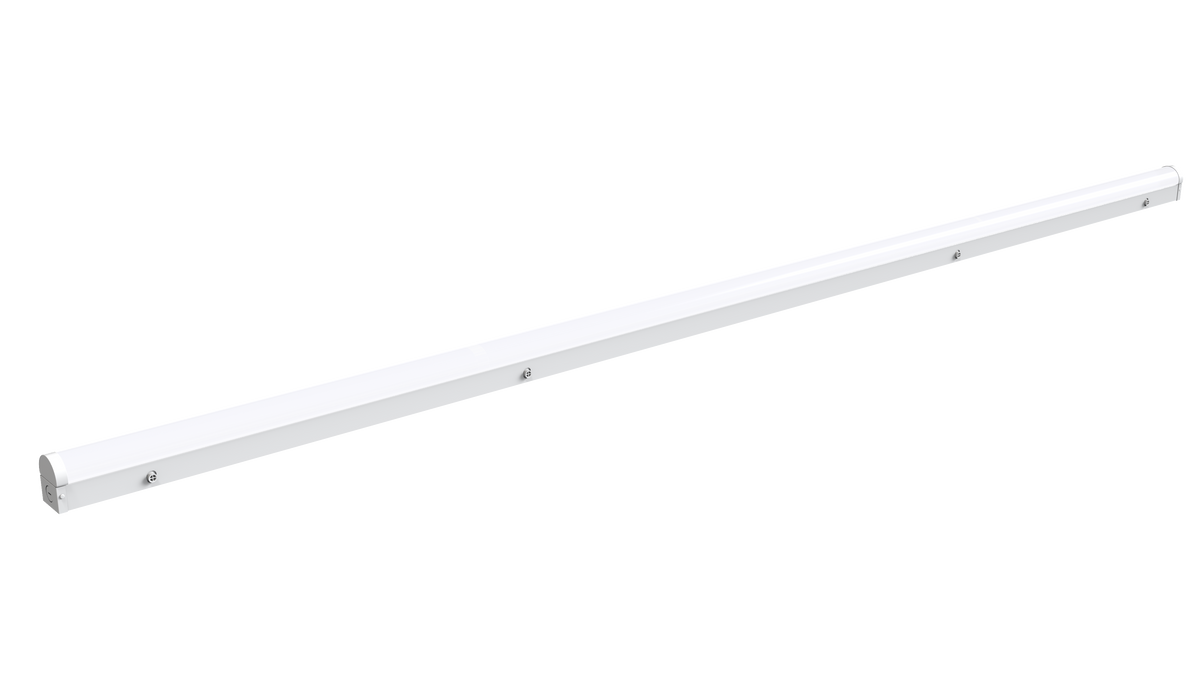 Linear fixture 8ft 100-90-80-60-40W 120-347V 27-30-35-40-50K white frost 12VDC dim 0-10V COPY