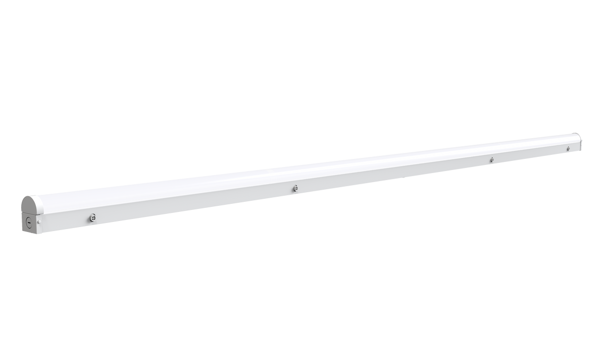 Linear fixture 8ft 100-90-80-60-40W 120-347V 27-30-35-40-50K white frost 12VDC dim 0-10V COPY