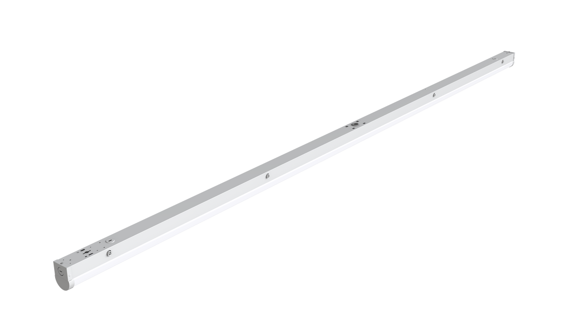 Linear fixture 8ft 100-90-80-60-40W 120-347V 27-30-35-40-50K white frost 12VDC dim 0-10V COPY