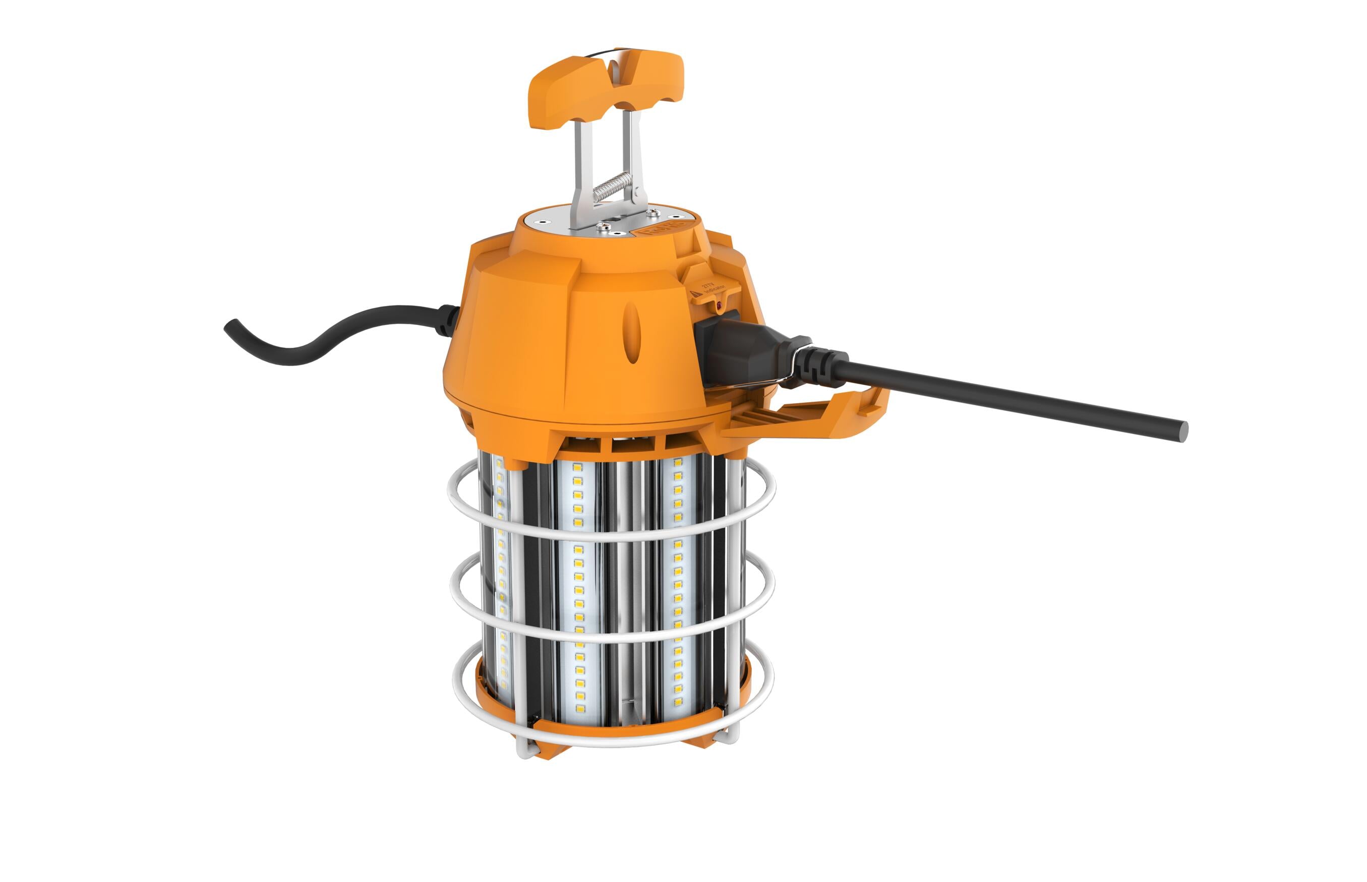 Work light 100W 120V 50K orange clear omni