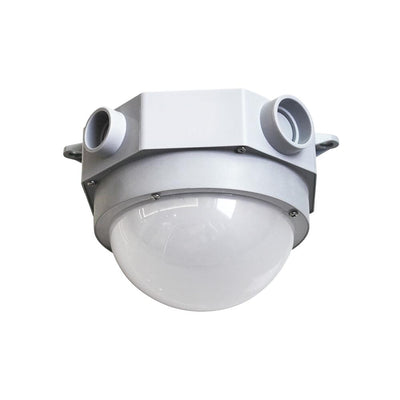 Marine light 6" 25W 100-277V 50K grey frost dim 0-10V