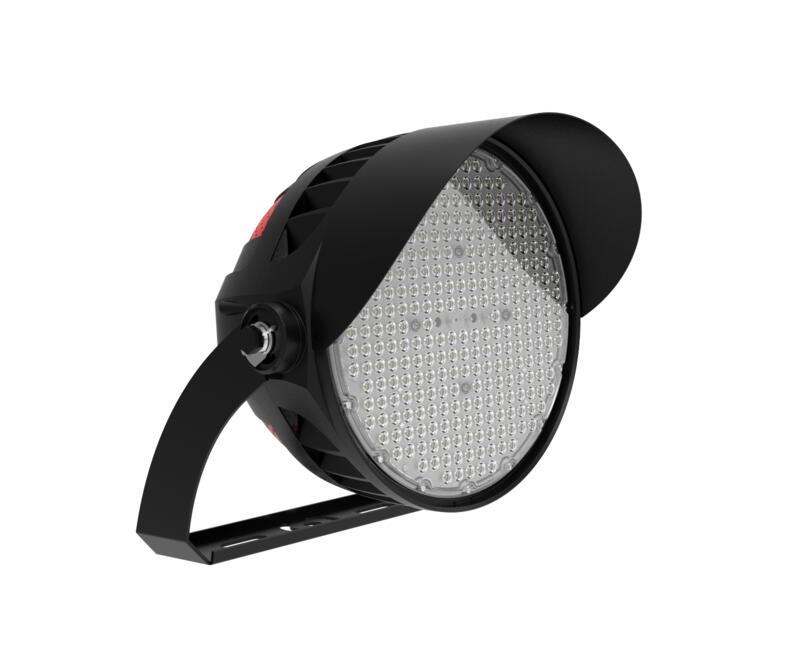 Sports light 500W 277-480V 50K black clear 40 deg.
