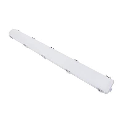 Vapor Tight 4ft 65W 120-347V 40K white frosted lens dim 0-10vdc