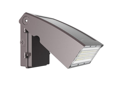 Wall pack full cutoff 80-60-40-20W 120-347V 30-40-50K bronze clear type 2 int. photo.