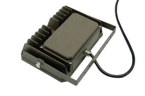 Flood light 100W 120-347V 57K bronze clear 120 deg. int. photo.