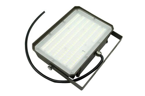 Flood light 100W 120-347V 57K bronze clear 120 deg. int. photo.