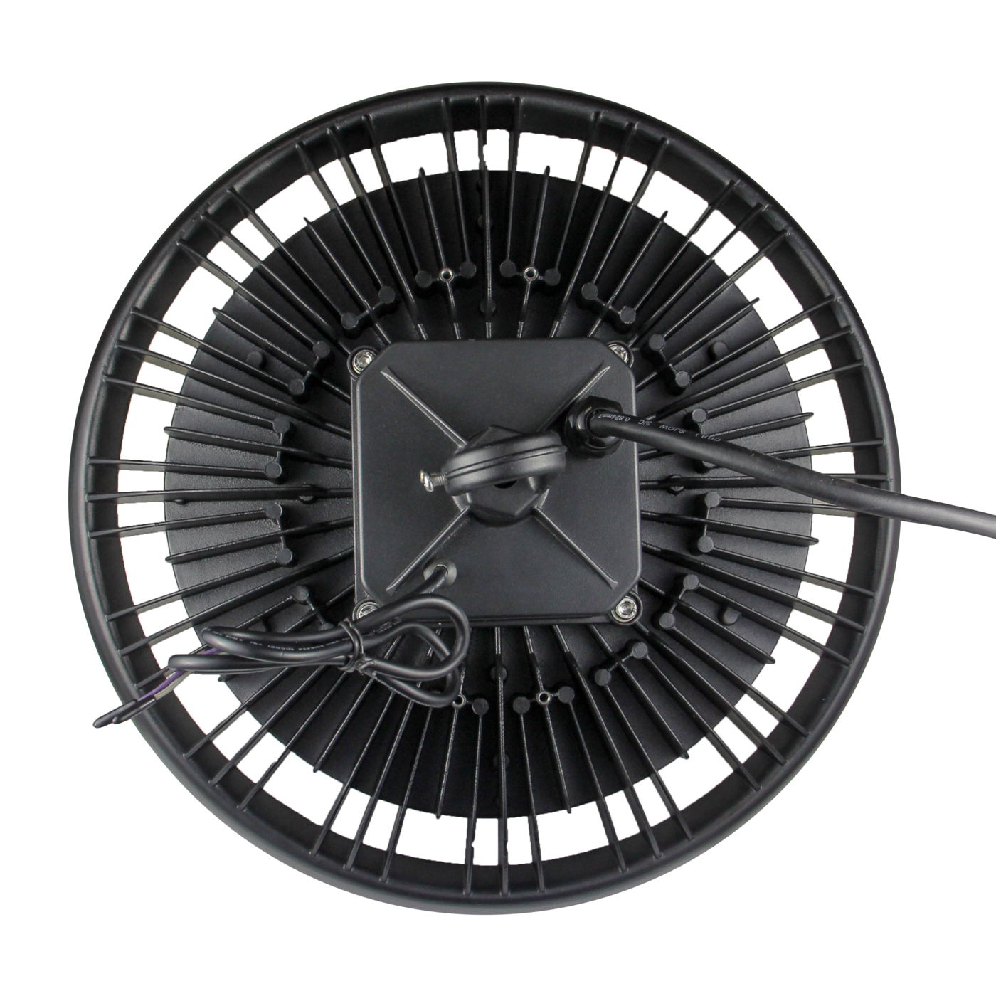 (vente finale) UFO highbay dome V1 150W 120-347V 50K black frost 120 deg. dim 0-10V