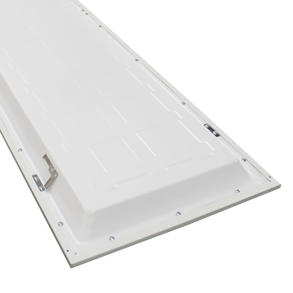 (Vente finale) [2pk] Panel light 1x4' 40-36-30-25-20W 120-347V 35-40-50K white frost dim 0-10V