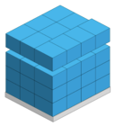 Work Light Accessories - 20ft black extension cord 12/3 125V 15A 1875W tri-tap lighted