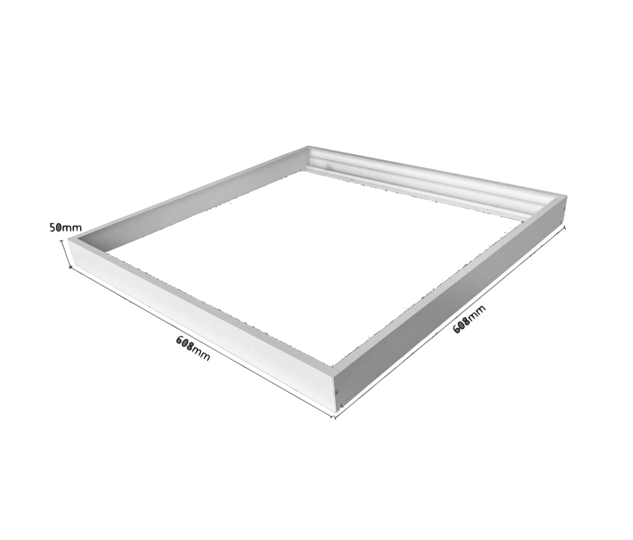 Kit de montage en surface, 2 x 2 pi profil 2 po pour panneau lumineux