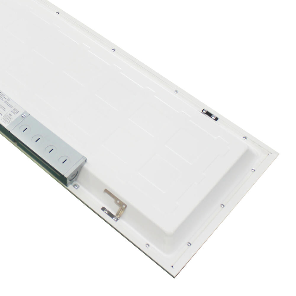 (Vente finale) [2pk] Panel light 1x4' 40-36-30-25-20W 120-347V 35-40-50K white frost dim 0-10V