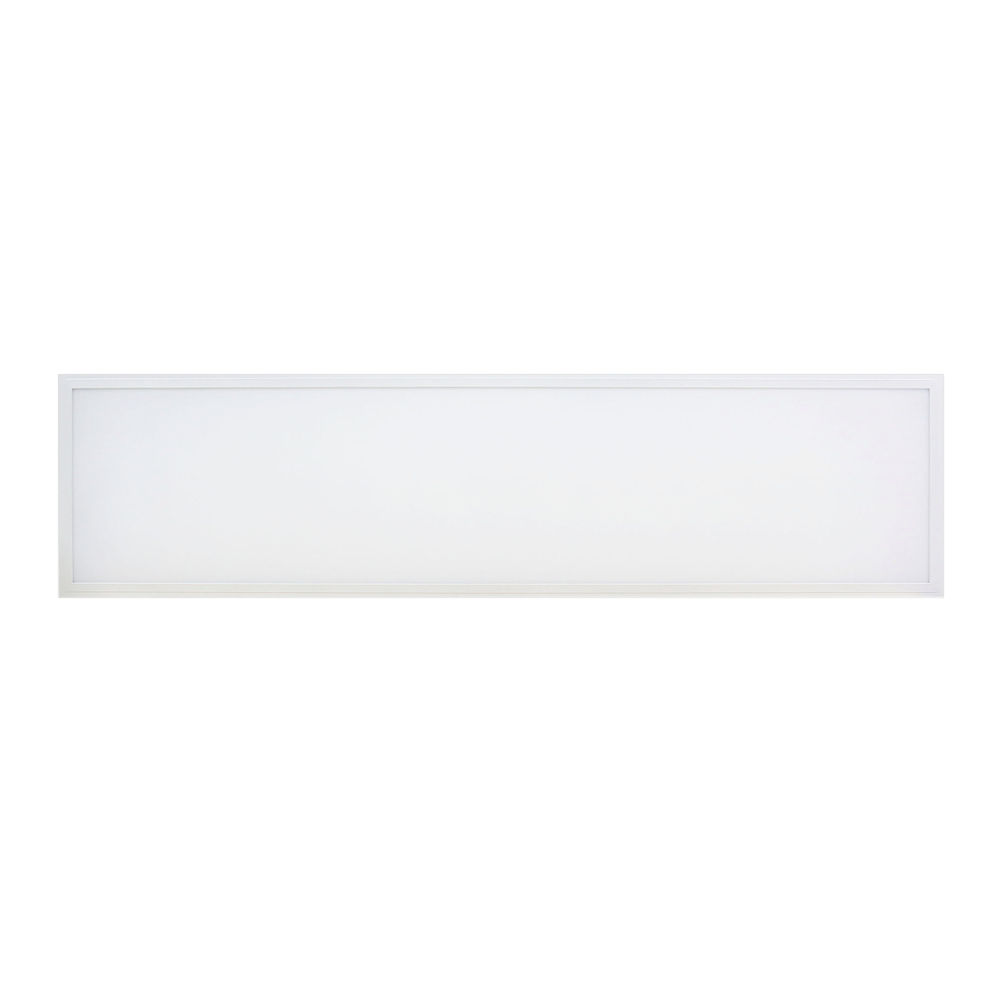 (Vente finale) [2pk] Panel light 1x4' 40-36-30-25-20W 120-347V 35-40-50K white frost dim 0-10V