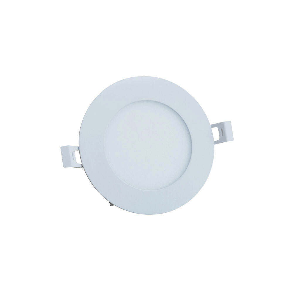 Panneau mince 4 po 9 W 120 V 27-30-35-40-50 K blanc givré, intensité variable, TRIAC