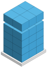 Emergency light battery w/ double head 2X2W steel white 120-347V 120 mins Lead acid 36W 36mins