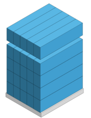 Panel light 1x4' accessories - Surface mount kit 2" profile