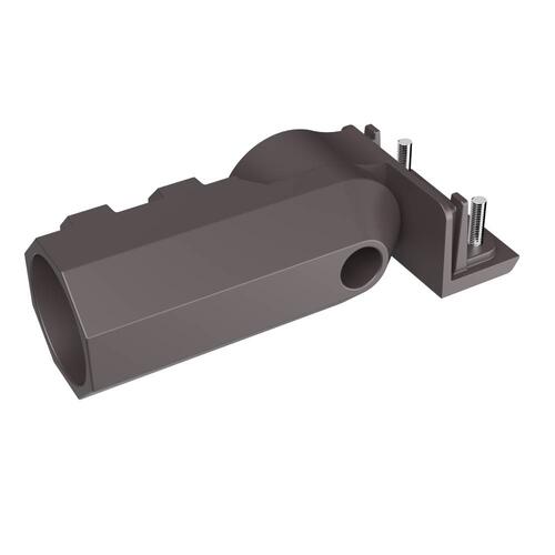 (Vente finale) Area Light V2 Bracket Slip Fitter adjustable for round pole 2.5” max